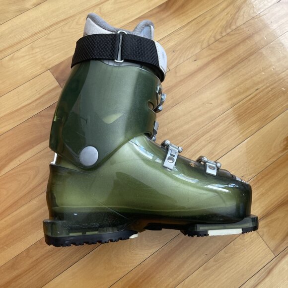 Lange Delight Exclusive Super 100 Women Ski Boots ClimbMatic Green 22/23.5 280mm - Picture 6 of 16